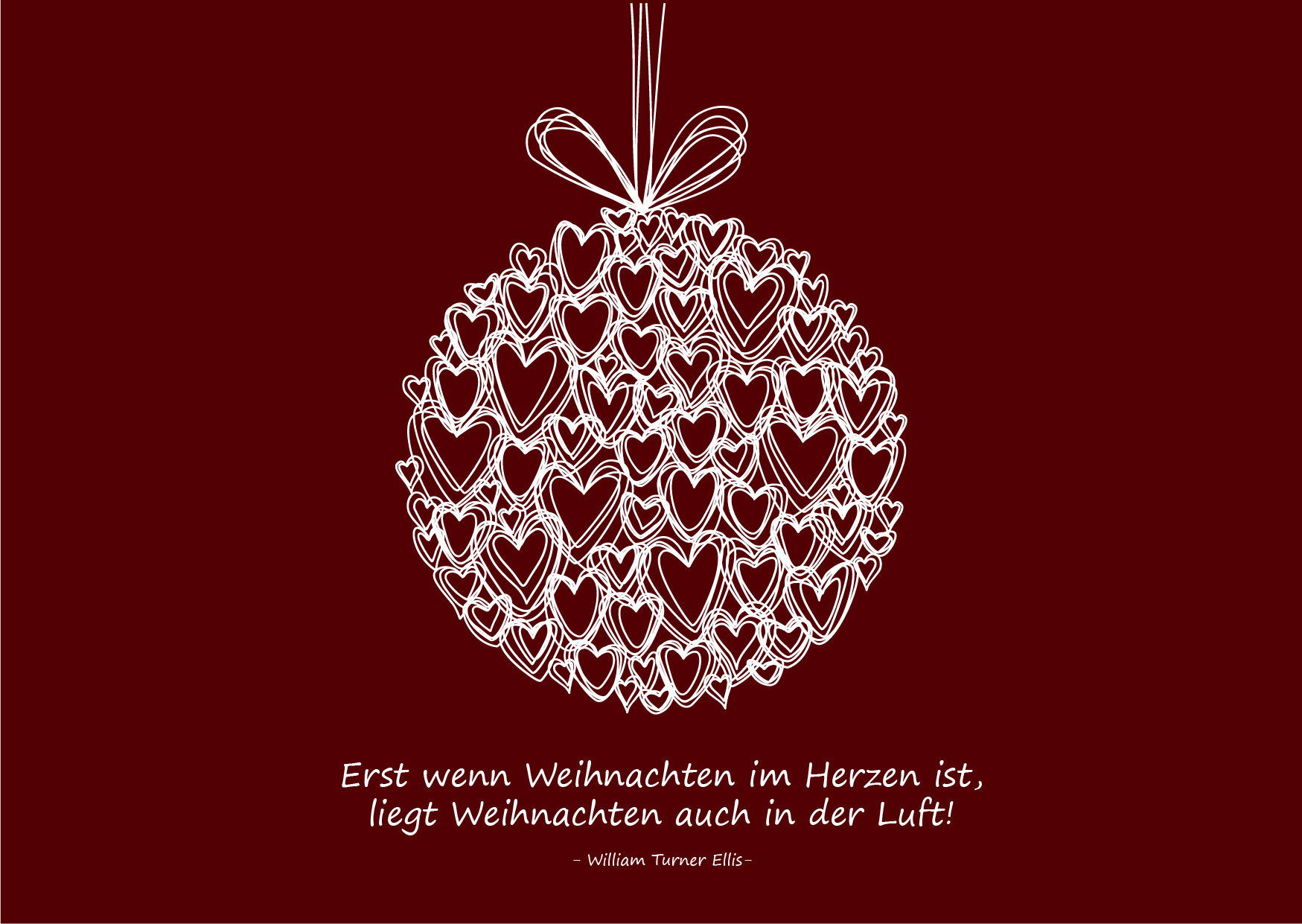Tube Mart Bombe weihnachtsglückwünsche karte Zufall Kehle Taille