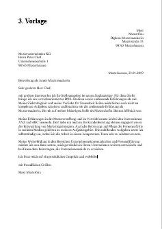 Anschreiben Muster Damit Die Bewerbung Ein Erfolg Wird