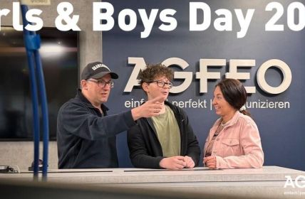 Ein spannender Einblick in die Arbeitswelt bei AGFEO (Foto: AGFEO GmbH & Co. KG)