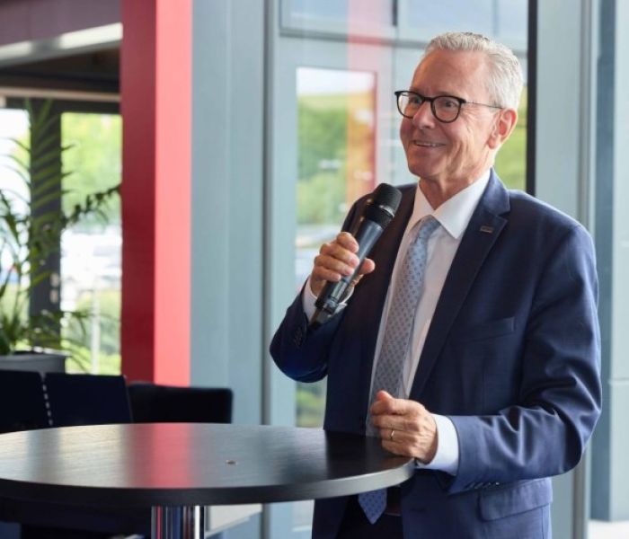 Haigers Bürgermeister Mario Schramm (Foto: Valery Kloubert)