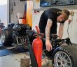Steinhausen-Team optimiert Yamaha-Seitenwagenmotor mit THM-Prüfstand, Feintuning und technischer (Foto: Technische Hochschule Mittelhessen)